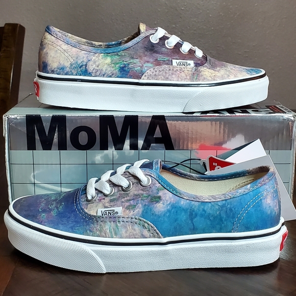 Vans Shoes - Vans MoMA Authentic Claude Monet Women Size 5, Men Size 3.5
